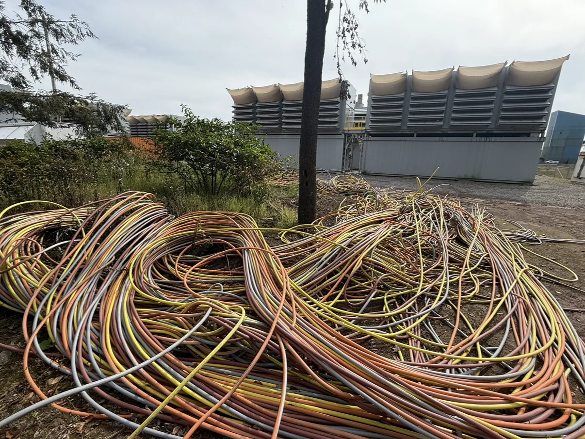 Coils of copper building wire — Canton, OH